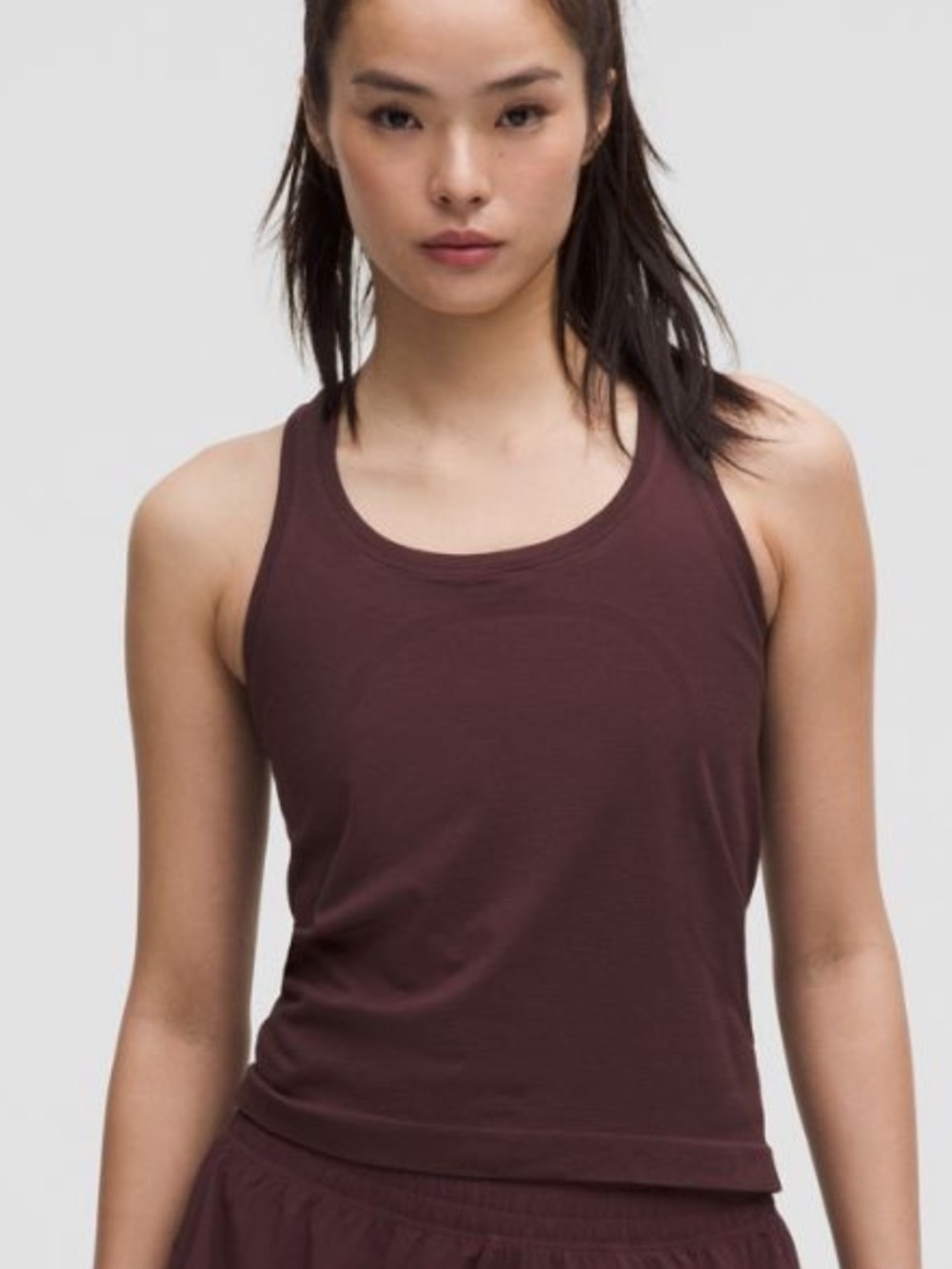 🍋 Lululemon Swiftly Tech 2.0 Racerback Tank Waist Length Goodnight Plum size 10